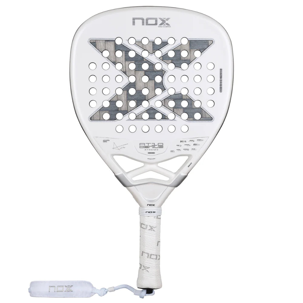 Pala de Padel Nox AT10 Genius 12K Alum XTREM +Overgrip + Protector