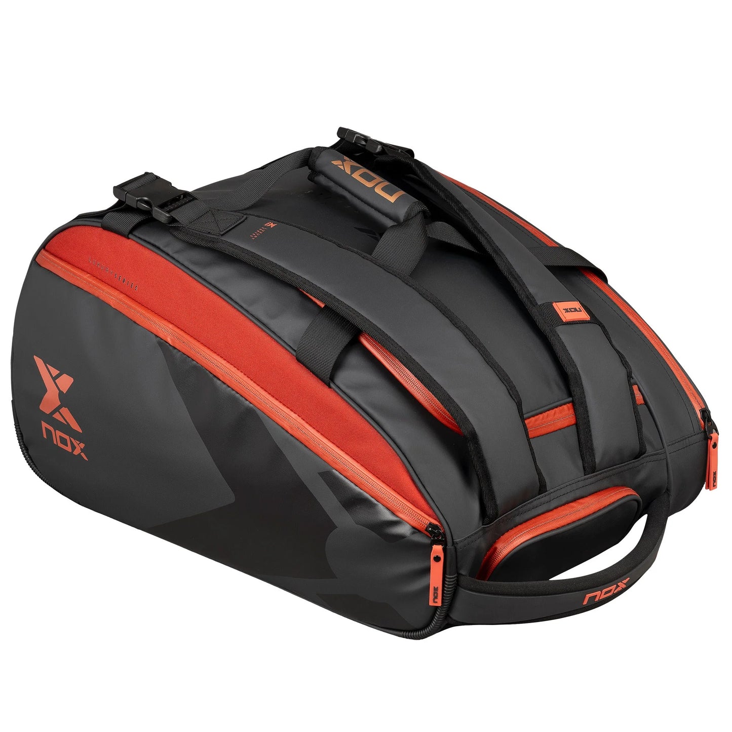 Paletero NOX LUXURY OPEN SERIES negro/rojo