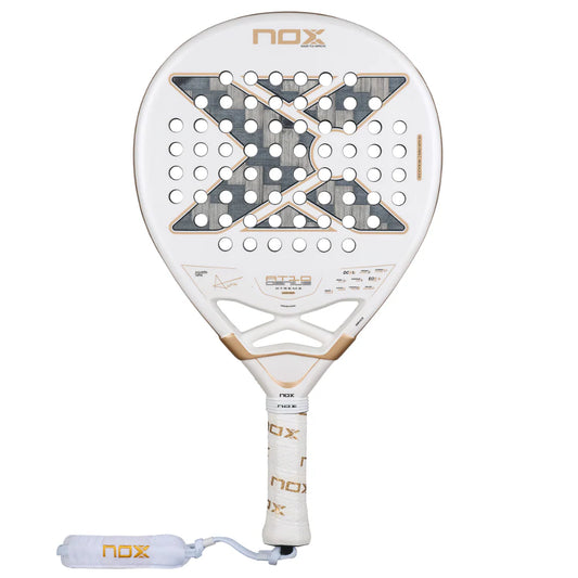 Pala de Padel Nox AT10 Genius 12K Alum XTREM +Overgrip + Protector