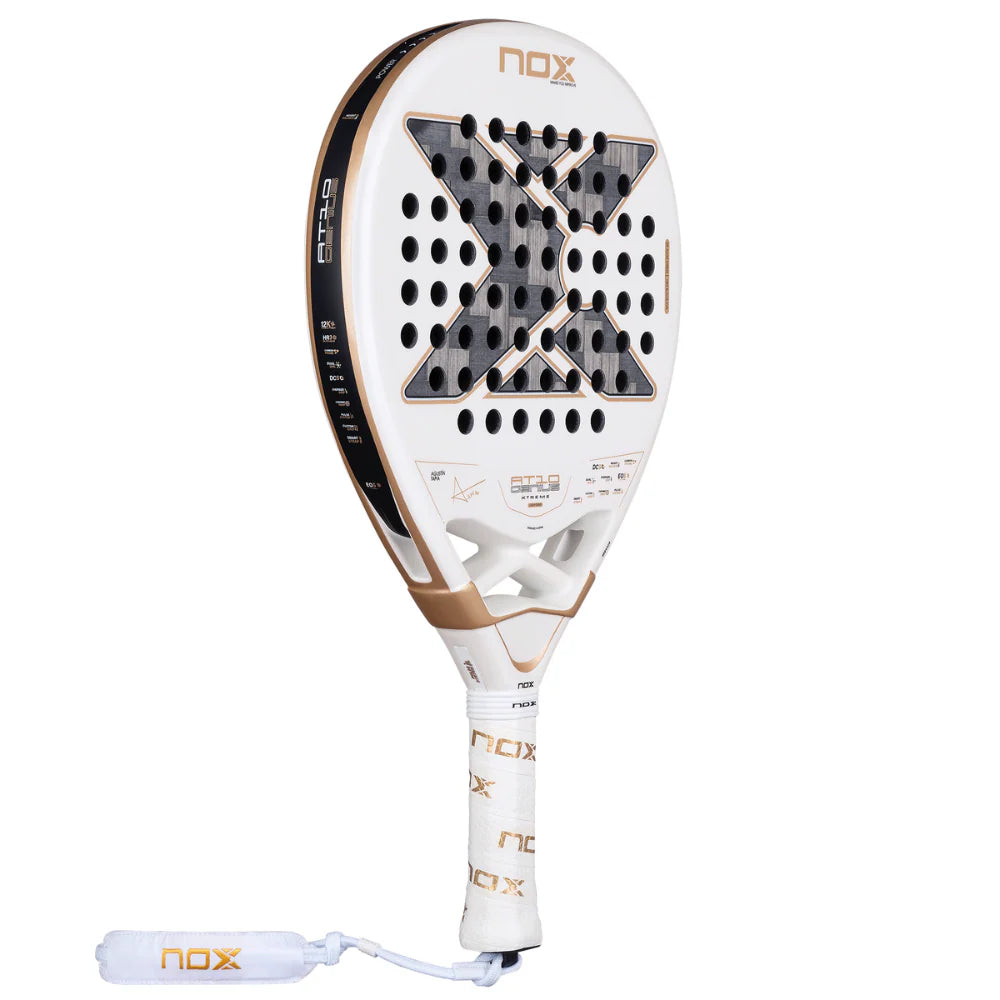 Pala de Padel Nox AT10 Genius 12K Alum XTREM +Overgrip + Protector