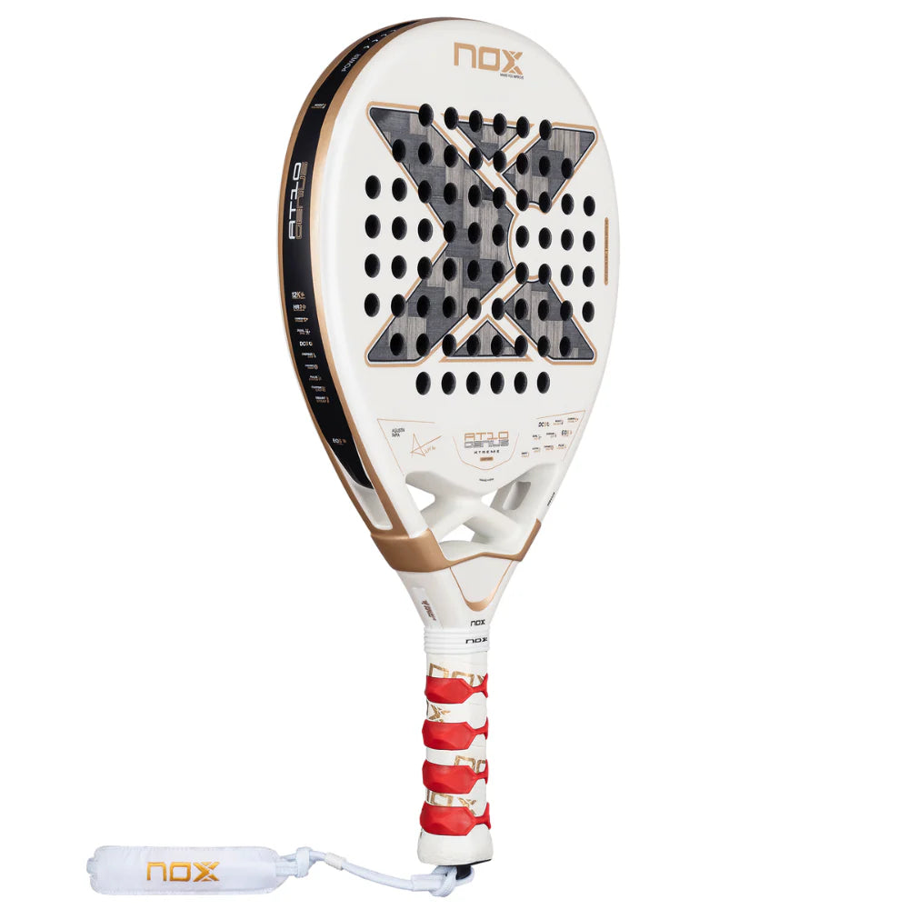 Pala de Padel Nox AT10 Genius 12K Alum XTREM +Overgrip + Protector