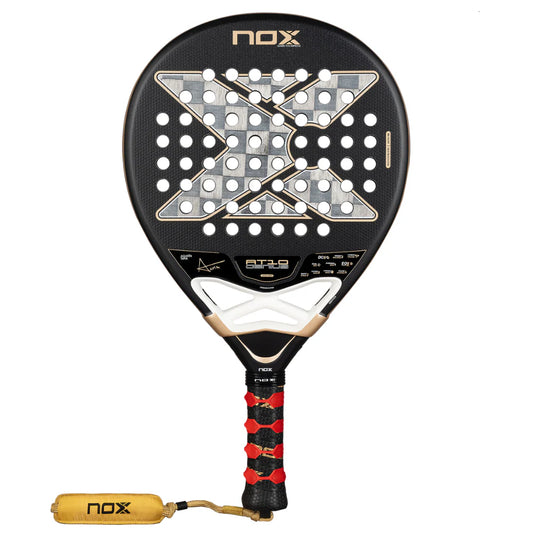 Pala de Padel Nox AT10 Genius 18K Alum +Overgrip + Protector