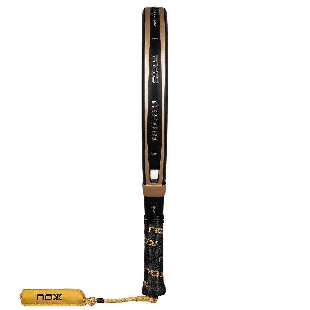 Pala de Padel Nox AT10 Genius 18K Alum +Overgrip + Protector