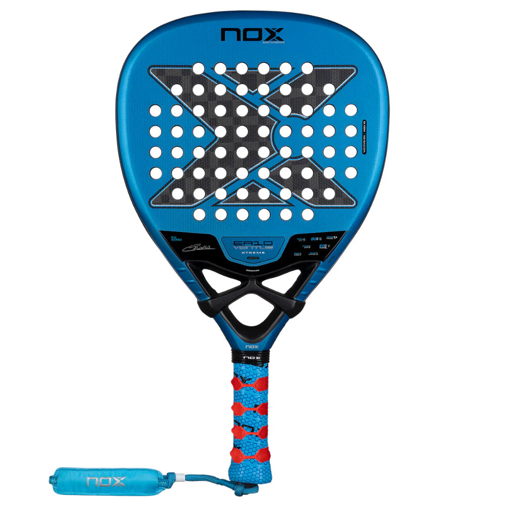 Pala de Padel Nox EA10 Ventus Attack 12K Xtreme by Edu Alonso  +Overgrip + Protector