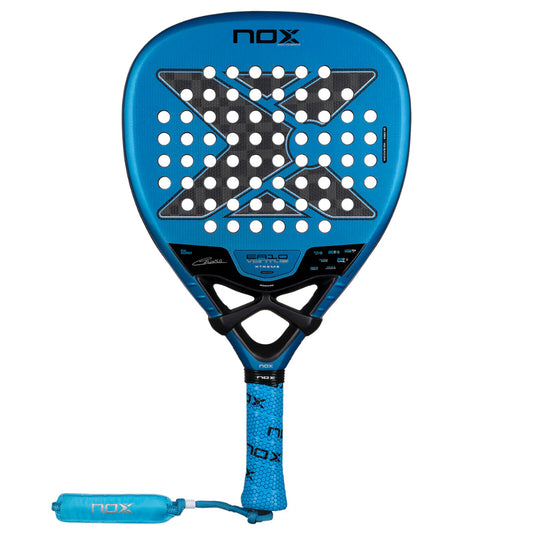 Pala de Padel Nox EA10 Ventus Attack 12K Xtreme by Edu Alonso  +Overgrip + Protector