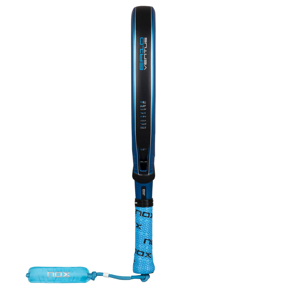 Pala de Padel Nox EA10 Ventus Attack 12K Xtreme by Edu Alonso  +Overgrip + Protector