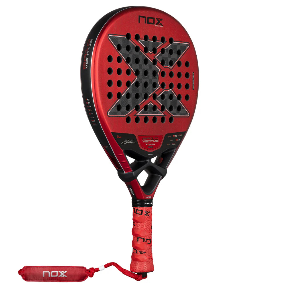 Pala de Padel Nox EA10 Ventus Hybrid 12K XTREM  +Overgrip + Protector
