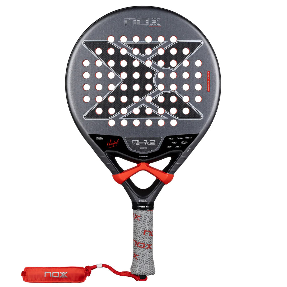 Pala de Padel Nox ML10 Ventus Control 3K by Miguel Lamperti+Overgrip + Protector