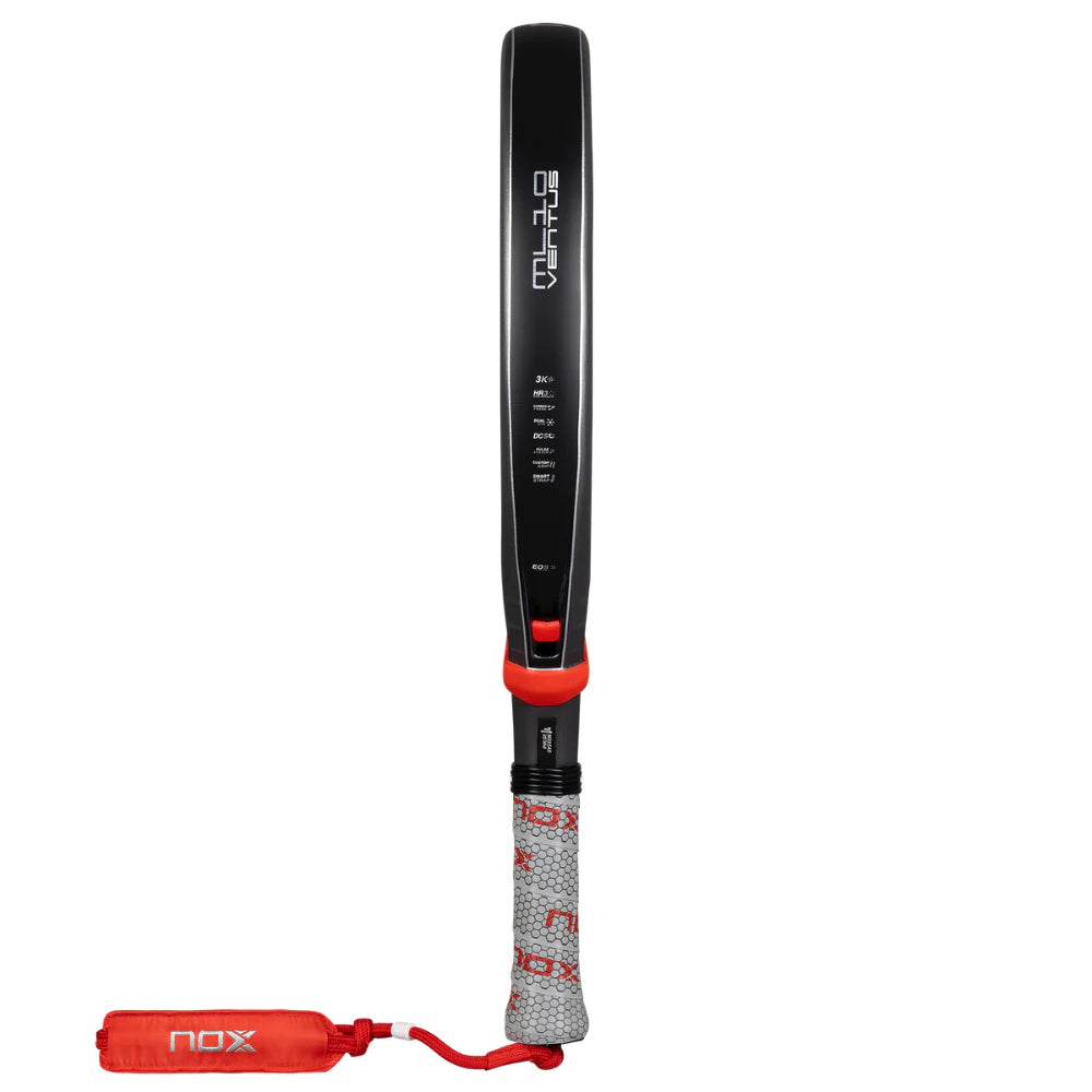Pala de Padel Nox ML10 Ventus Control 3K by Miguel Lamperti+Overgrip + Protector