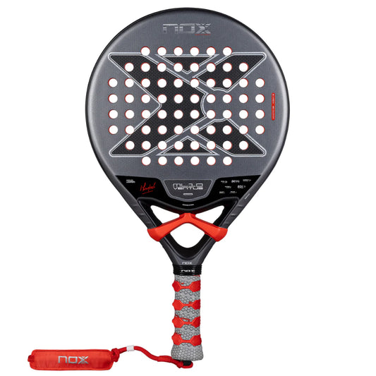 Pala de Padel Nox ML10 Ventus Control 3K by Miguel Lamperti+Overgrip + Protector
