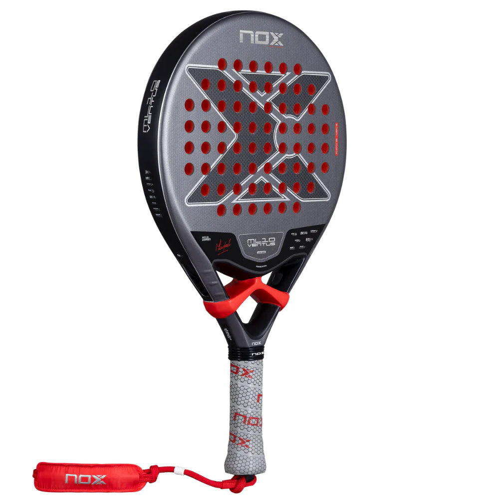 Pala de Padel Nox ML10 Ventus Control 3K by Miguel Lamperti+Overgrip + Protector