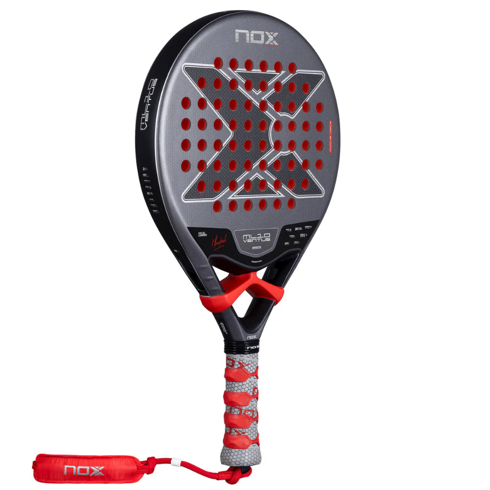 Pala de Padel Nox ML10 Ventus Control 3K by Miguel Lamperti+Overgrip + Protector